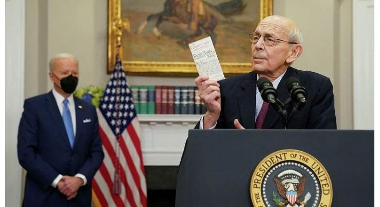 Breyer Confirms to Biden His Retirement at End of Current US Supreme Court Term - Letter