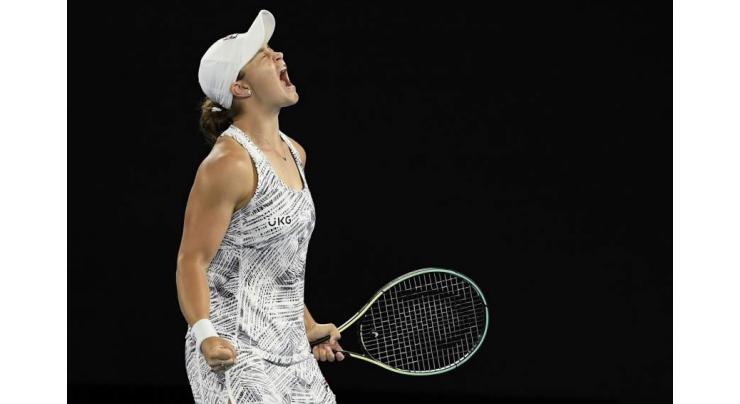 Tennis: Australian Open women's final stats
