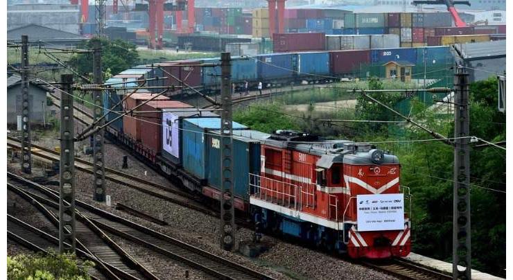 China-Europe freight train trips top 50,000
