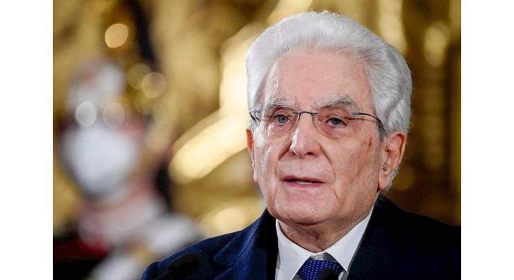 Italy's Party Leaders Agree on President Mattarella's Candidacy for Re-Election