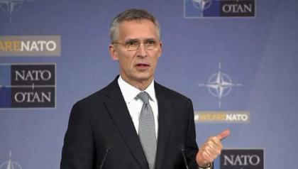 NATO Chief Slams Cyberattacks on Ukraine's Government, Assures Kiev of 'Strong Support'