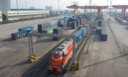 NE China ports bustling with China-Europe freight trains
