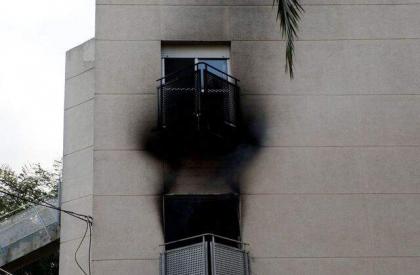 Six die in fire at Spain retirement home
