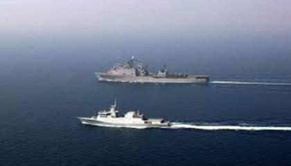 US Naval ships Whirwind, Squall arrive at Karachi port