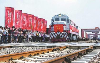 China-Europe freight train trips top 50,000

