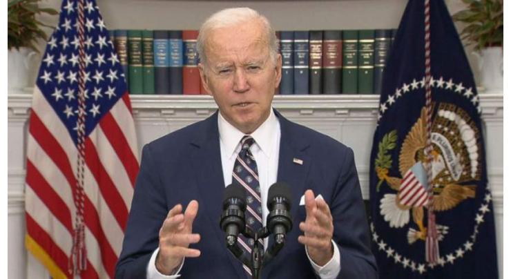 Biden says 'major terrorist' blew himself up in US raid
