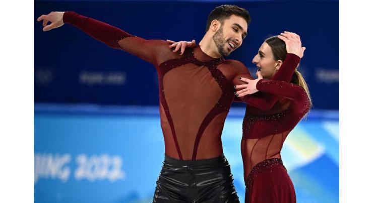 French ice dancers Papadakis and Cizeron win 'unreal' first Olympic gold
