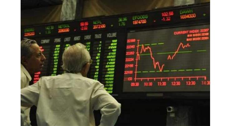 Pakistan Stock Exchange loses 435 points to close at 45,644 points 14 Feb 2022
