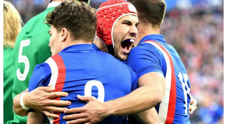France's Villiere out of Scotland Six Nations trip

