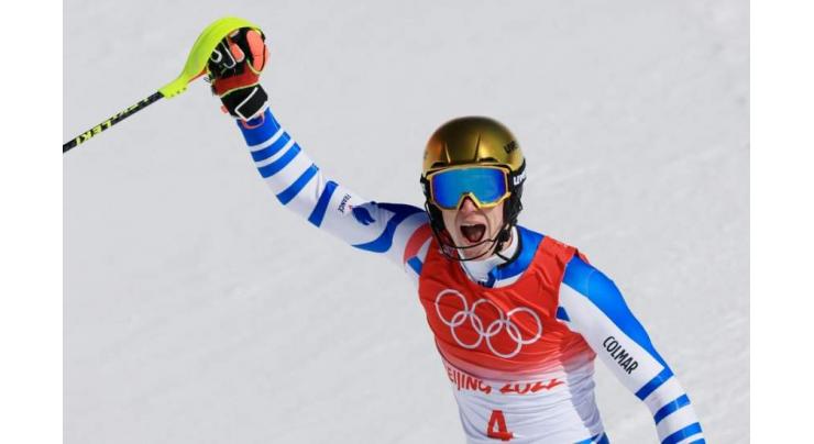 France's Clement Noel wins men's Olympic slalom
