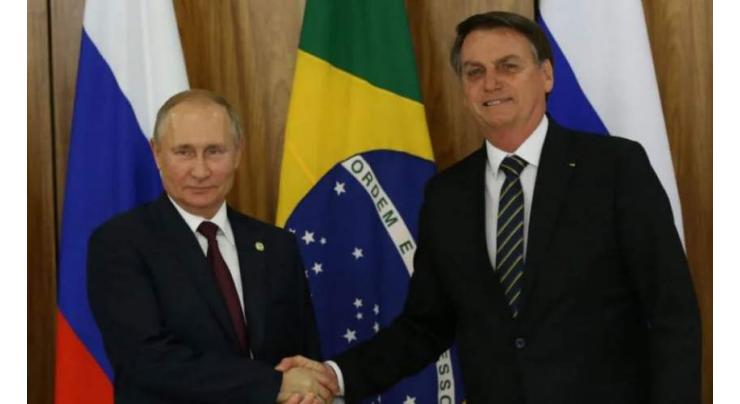 Brazil's Bolsonaro visits Moscow for Putin talks
