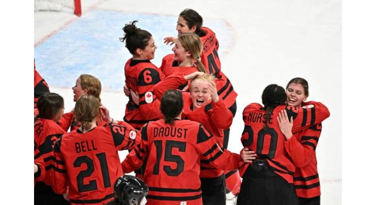 'Redemption' as Canada beat US for fifth women's ice hockey gold
