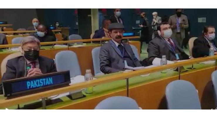 Pakistani Parliamentary delegation in New York for UN-IPU Hearing
