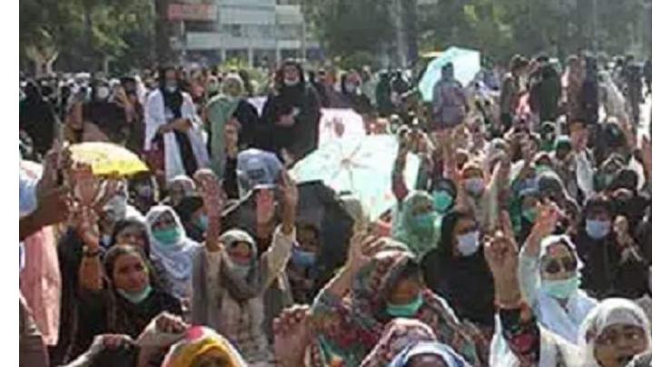 Women workers rally: Women termed as symbol of resistance
