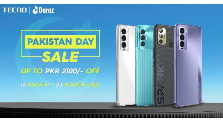 Daraz Sale; TECNO brings up to 40% discounts for users