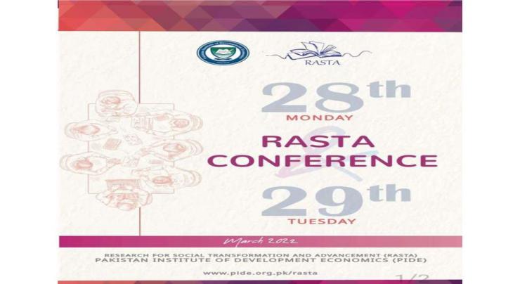Two-Day PIDE's RASTA first ever conference starts
