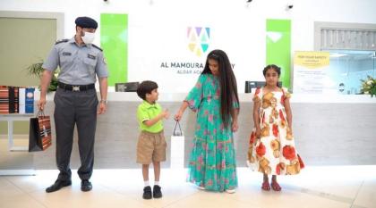 روضة بنت نهيان بن زايد تحتفي بـ"يوم الطفل الإماراتي" في دورية السعادة