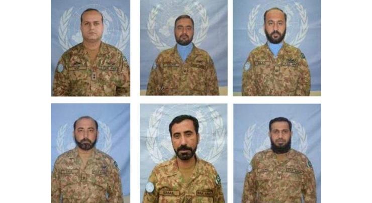 UN mission in Congo repatriates bodies of six Pakistani peacekeepers martyred in chopper crash
