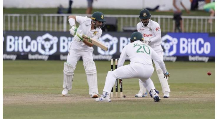 Cricket: South Africa v Bangladesh 1st Test scoreboard
