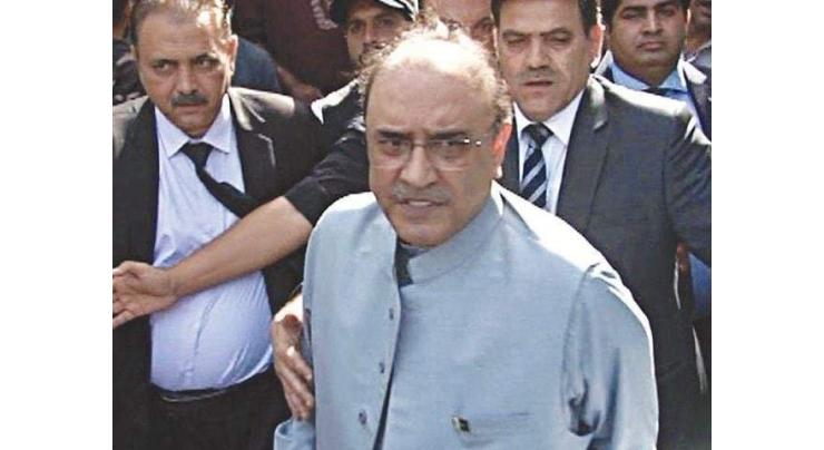Court adjourns reference against Zardari till Apr 18
