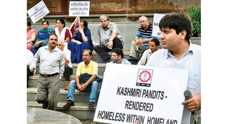Rehabilitation of Kashmiri pandits a move to change IIOJK's religious, demographic composition
