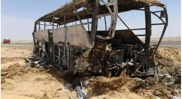 Four French, one Belgian among 10 dead in Egypt bus crash
