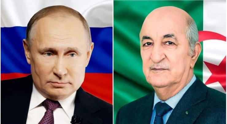 Putin, Algerian President Reaffirm Intention to Continue Coordination in OPEC+, GECF