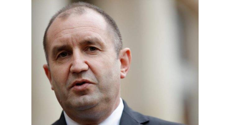 Bulgarian President Says Country Ready to Renew Recovery Program for Ukrainian Troops