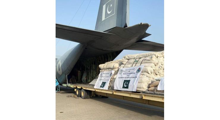 Pakistan dispatches second tranche of relief items for Afghanistan
