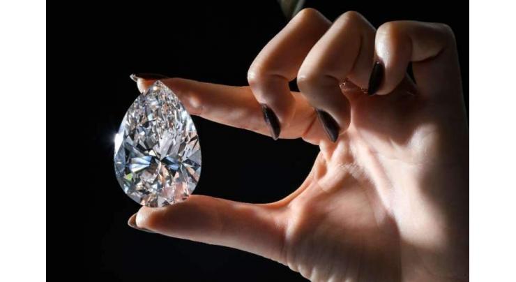 Biggest white diamond ever auctioned fetches $18.8 million

