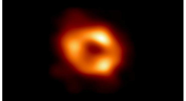 Astronomers reveal first image of black hole at Milky Way's centre
