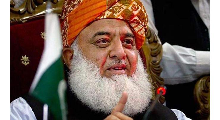 PTI's mess can't be cleared in days: Maulana Fazlur Rehman 
