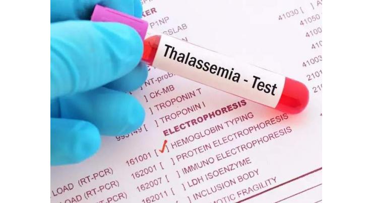 Speakers stresses screening of thalassemia
