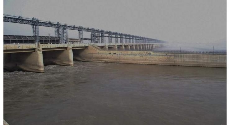 Water inflow at Taunsa Barrage reduced remarkably
