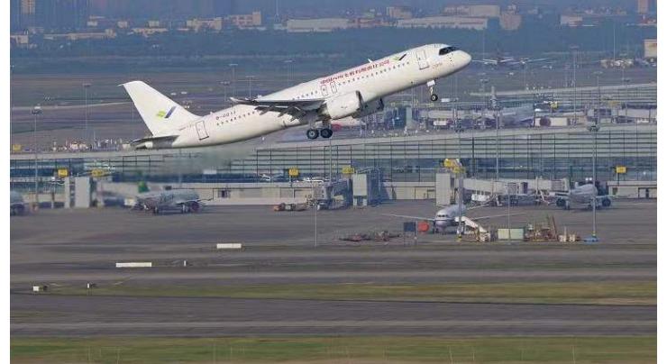 First C919 jet to be delivered completes successful maiden test flight
