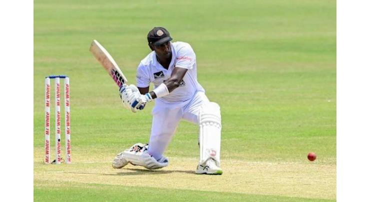 Mathews falls one short of double ton as Sri Lanka make 397 against Bangladesh
