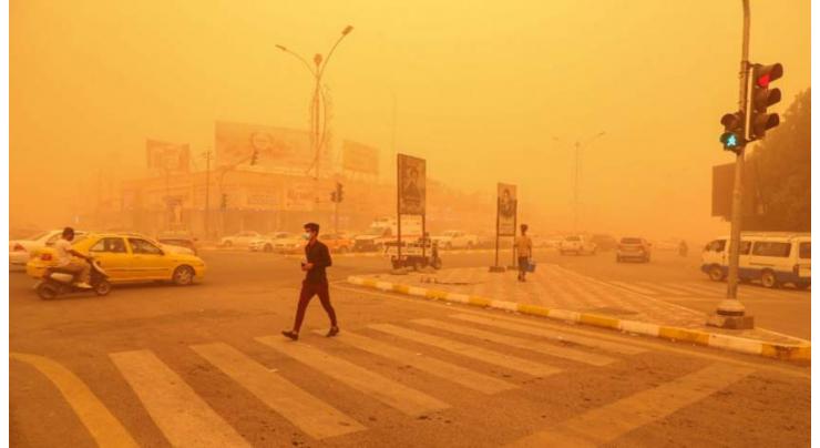 Thousands hospitalized as latest sandstorm brings Iraq to standstill
