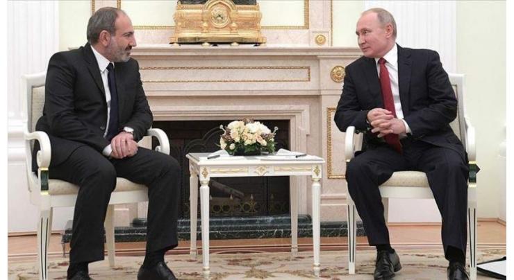 Putin Holds Meeting With Pashinyan in Moscow