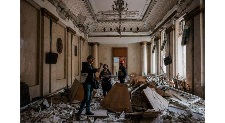 'Dancing, not war': Signs of normality in Ukraine's shattered Kharkiv
