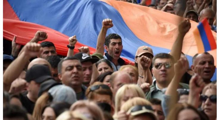 Armenian Police Detain 73 People During Opposition Protests in Yerevan on Wednesday