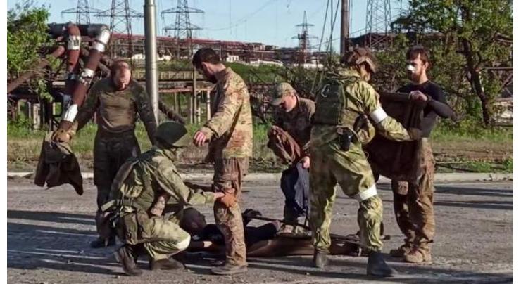 959 Ukrainian soldiers surrendered at Azovstal since Monday: Russia
