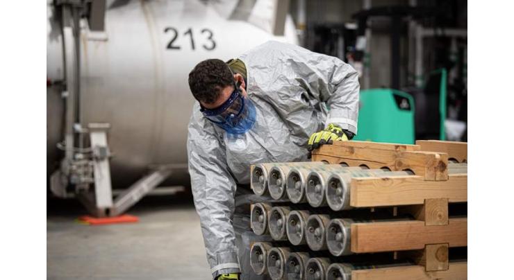 US Says Destroyed VX Nerve Agent Stockpile, on Track to Eliminate Chemical Weapons by 2023