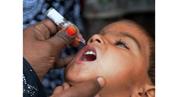 527,355 kids to be vaccinated against polio in Sargodha
