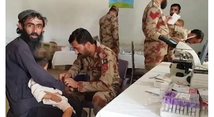 Over 3,500 patients receive medical care in Pirkoh: ISPR
