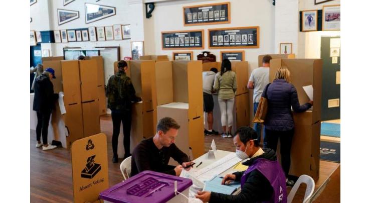 Counting starts as polls closing in Australian election
