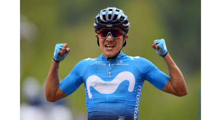 Carapaz takes Giro lead as Simon Yates wins stage 14
