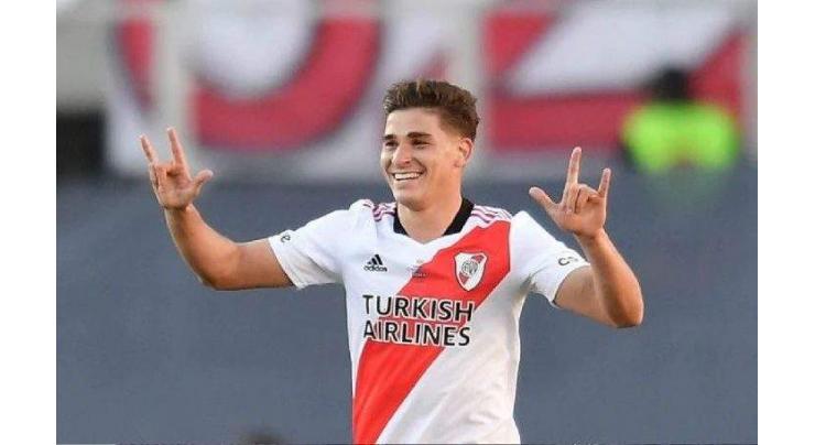 Alvarez nets six as River Plate sink Alianza Lima at Copa Libertadores

