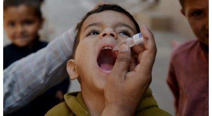 1.1mlm kids given polio vaccine so far in Lahore

