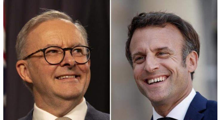 France and new Australia PM want to rebuild 'trust': Elysee
