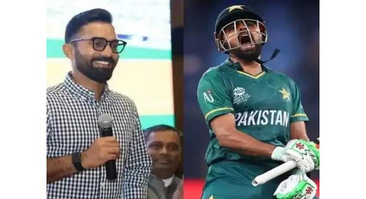 Babar can become first player to be ranked as No.1 in all formats: Dinesh Karthik
